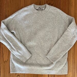 Light Gray Crewneck Sweater